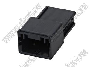 MOLEX CP-3.3™ 5046940301 корпус однорядной вилки на кабель, цвет черный; P=3,3мм; 3-конт.