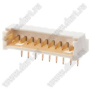 MOLEX PicoBlade™ 530480950 вилка горизонтальная для выводного монтажа; 9-конт.