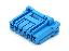 MOLEX CP-3.3™ 5046930604 корпус однорядной розетки на кабель, цвет синий; P=3,3мм; 6-конт.