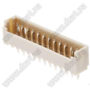 MOLEX PicoBlade™ 530471210 вилка вертикальная для выводного монтажа; 12-конт.