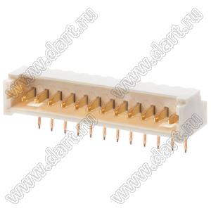 MOLEX PicoBlade™ 530481250 вилка горизонтальная для выводного монтажа; 12-конт.