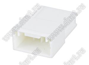 MOLEX CP-3.3™ 5046940400 корпус однорядной вилки на кабель, цвет натуральный; P=3,3мм; 4-конт.