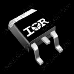 AUIRFR5305 (TO-252/DPAK) транзистор полевой с изолированным затвором; P-канал; Uси=55В; Iи=-31А; R=65мОм (макс.)