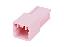 MOLEX CP-3.3™ 5046940205 корпус однорядной вилки на кабель, цвет розовый; P=3,3мм; 2-конт.