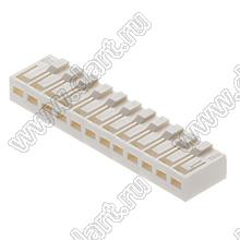 MOLEX Board-in 2.5™ 510351200 корпус прямого соединителя на кабель; шаг 2,50мм; 12-конт.