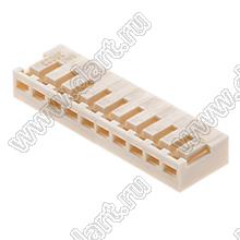 MOLEX Board-in2.0™ 350230010 корпус углового соединителя на кабель; шаг 2,00мм; 10-конт.