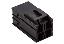 MOLEX CP-6.5™ 2034382406 корпус двухрядной вилки на кабель, цвет черный; 4-конт.