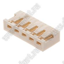 MOLEX Board-in 2.5™ 350220005 корпус углового соединителя на кабель; шаг 2,50мм; 5-конт.