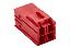 MOLEX CP-6.5™ 2034382409 корпус двухрядной вилки на кабель, цвет красный; 4-конт.