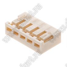 MOLEX Board-in2.0™ 350230005 корпус углового соединителя на кабель; шаг 2,00мм; 5-конт.