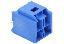 MOLEX CP-6.5™ 1510481401 вилка двухрядная прямая, цвет синий; 4-конт.