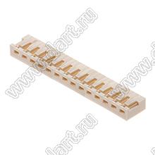 MOLEX Board-in 2.5™ 350220014 корпус углового соединителя на кабель; шаг 2,50мм; 14-конт.