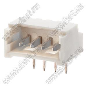 MOLEX PicoBlade™ 530480410 вилка горизонтальная для выводного монтажа; 4-конт.