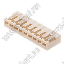 MOLEX Board-in2.0™ 350230009 корпус углового соединителя на кабель; шаг 2,00мм; 9-конт.