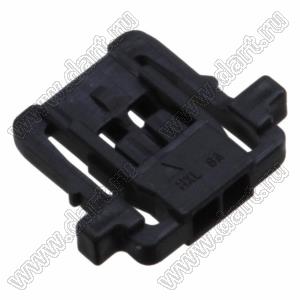 MOLEX Pico-Lock1.0™ 5037640201 корпус розетки на кабель; шаг 1,0мм; 1кв.мм; 2-конт.