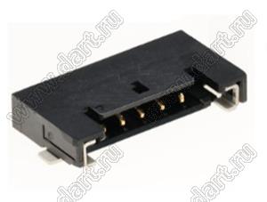 MOLEX Pico-Lock1.0™ 5037630591 вилка SMD горизонтальная на плату; шаг 1,0мм; 5-конт.