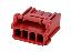 MOLEX CP-3.3™ 5046930402 корпус однорядной розетки на кабель, цвет красный; P=3,3мм; 4-конт.