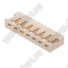 MOLEX Board-in 2.5™ 350220007 корпус углового соединителя на кабель; шаг 2,50мм; 7-конт.