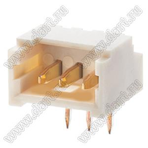 MOLEX PicoBlade™ 530480350 вилка горизонтальная для выводного монтажа; 3-конт.