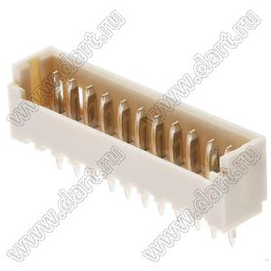 MOLEX PicoBlade™ 530471110 вилка вертикальная для выводного монтажа; 11-конт.