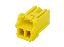 MOLEX CP-3.3™ 5046930203 корпус однорядной розетки на кабель, цвет желтый; P=3,3мм; 2-конт.