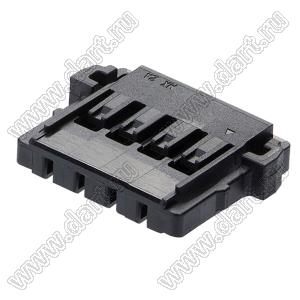 MOLEX Pico-Lock2.0™ 2053410402 корпус розетки на кабель, цвет черный; шаг 2,00мм; 3кв.мм; 4-конт.