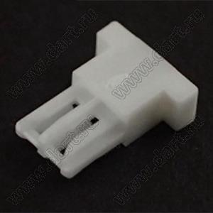 SHLP-02V-S-B корпус розетки на кабель; шаг 1,0мм; 2-конт.