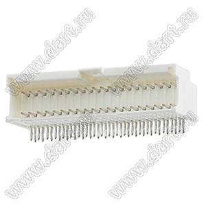 MOLEX MicroClasp™ 559594030 вилка двухрядная прямая без направляющих на плату, цвет натуральный; 40-конт.