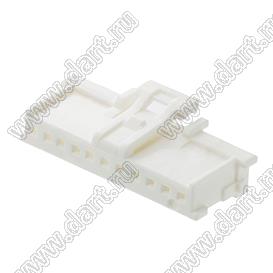 MOLEX MicroClasp™ 513821100 корпус однорядной розетки на кабель, цвет натуральный; 11-конт.