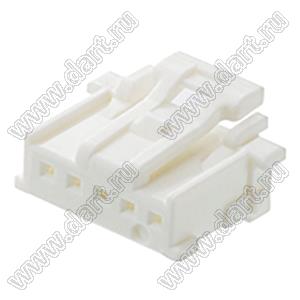 MOLEX MicroClasp™ 513820500 корпус однорядной розетки на кабель, цвет натуральный; 5-конт.