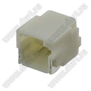 SM03B-NSHSS-TB вилка SMD горизонтальная на плату; шаг 1,0мм; шаг 1,00мм; 3-конт.; медный сплав луженый / нейлон, цвет натуральный