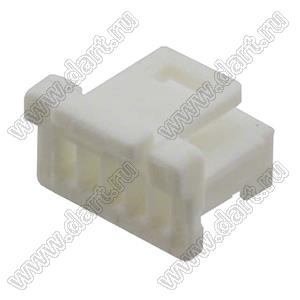 MOLEX Pico-Clasp™ 5019390500 корпус однорядной розетки на кабель, цвет натуральный; шаг 1,0мм; 5-конт.