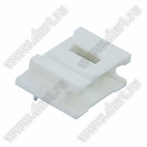 MOLEX MicroClasp™ 559350430 вилка однорядная угловая без направляющих на плату, цвет натуральный; 4-конт.