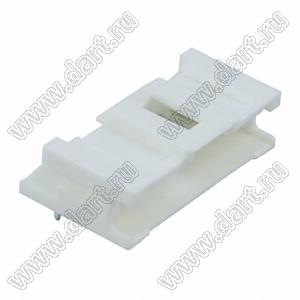 MOLEX MicroClasp™ 559350830 вилка однорядная угловая без направляющих на плату, цвет натуральный; 8-конт.