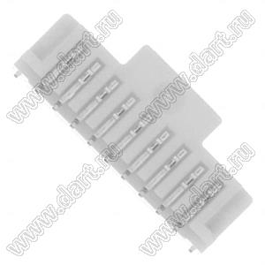 MOLEX Pico-Clasp™ 5015680907 вилка SMD однорядная горизонтальная на плату, цвет натуральный; шаг 1,0мм; 9-конт.