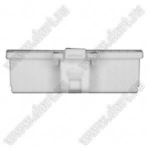 MOLEX Pico-Clasp™ 5013301500 корпус однорядной розетки на кабель, цвет натуральный; шаг 1,0мм; 15-конт.