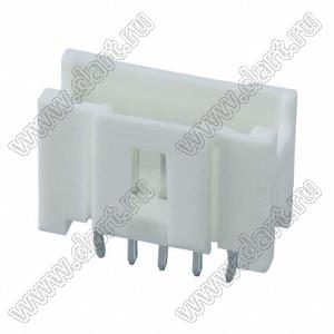 MOLEX MicroClasp™ 559320530 вилка однорядная прямая без направляющих на плату, цвет натуральный; 5-конт.