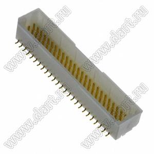 A1001-SMT-25AX2 (BM50B-SRDS-G-TF) вилка SMD вертикальная на плату; шаг 1,0мм; шаг 1,00мм; 2x25-конт.