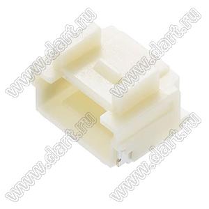 MOLEX Pico-Clasp™ 5019530305 вилка SMD однорядная горизонтальная на плату, цвет натуральный; шаг 1,0мм; 3-конт.