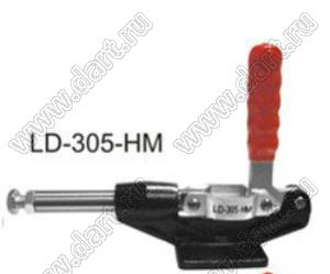 LD-305-HM комплект запорный рычаг с направляющими и крепежом для приспособления серийной проверки и настройки печатных плат; L=238,2мм