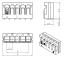 B1501-H02 корпус колодки на кабель; шаг 1,5мм; 2-конт.