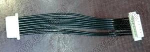 A1001-08Y-wire 65+3 mm+A1001-08Y сборка кабельная, шаг разъема 1,0 мм