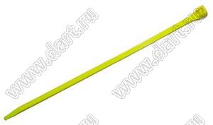 BLSST-4.8x180-04 стяжка кабельная; нейлон 66(UL); желтый; L=180мм; W=4,8мм; E=42мм; 50кг