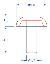 PGSR-2.5S пистон монтажный; A=4,6мм; нейлон-66 (UL); черный