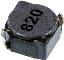 CDRH5D28NP-820NC дроссель экранированный для поверхностного (SMD) монтажа; L=82±30%мкГн (при 100 кГц); Rdc max.=463мОм ((max))