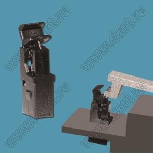 PGDL-250 пластиковый фиксатор; нейлон-66 (UL), PC(UL); черный