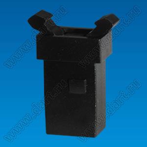 PGDL-220C пластиковый фиксатор; нейлон-66 (UL); черный