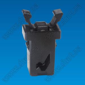 PGDL-700F пластиковый фиксатор; нейлон-66 (UL), PC(UL); черный, серый