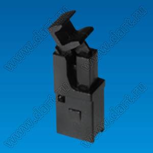 PGDL-250 пластиковый фиксатор; нейлон-66 (UL), PC(UL); черный