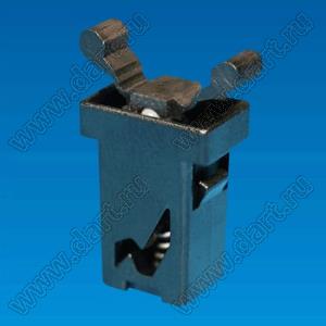 PGDL-100A пластиковый фиксатор; нейлон-66 (UL), PC(UL); черный, серый